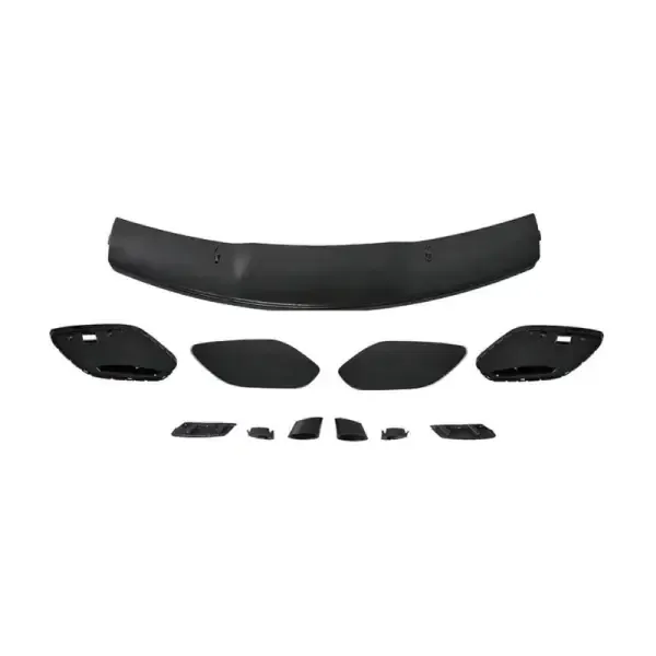 Rear Roof Mid Wing Lip Splitter Skirts Flag Spoiler Zst CC-4348 Compatible With Mercedes Gla W247 H247 2020-2024 Amg