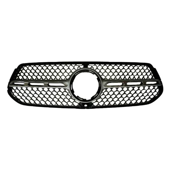 Front Amg Bumper Show Grill Black CC-9674 Compatible With Mercedes Benz Gle W167 X167 Coupe Lci 2023+