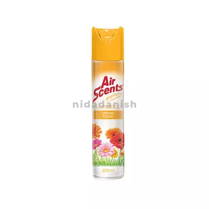 Shield-Home Air Scents Air Enhancer Aerosol 200ml Spring Fresh SH859