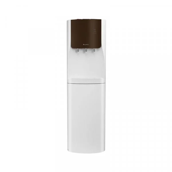 Gree Free standing Water Dispenser Hot, Cold & Normal with Fridge Bottom - Brown