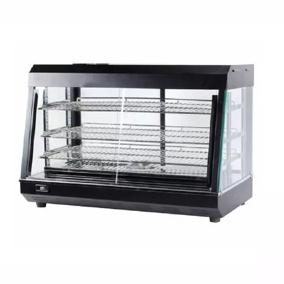 Generic Commercial Food Display Warmer Wide Size Black