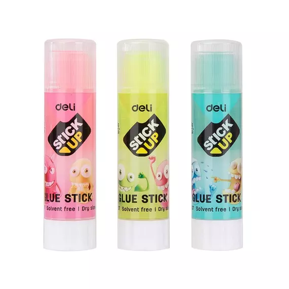 Deli Glue Stick 8g Strong Adhesive Pack fo 3 EA20700