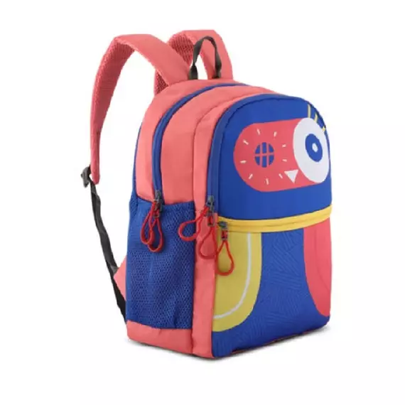 Harissons School Backpack Owl 19L 27 x 30 x 9cm Smalt Jasper