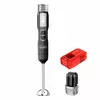 Decakila Hand Blender Cordless 100W LED Display 16V Battery Operated 2000mAh SUS Shaft Blend Rod 5-Speed Control KEJB048B