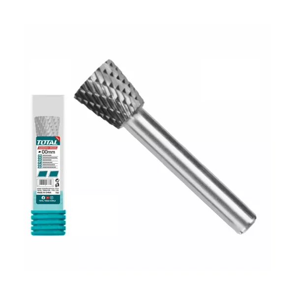 Total Drill Bit Tungsten Carbide Rotary Burrs, Shank 6mm Head 8mm TAKC1004