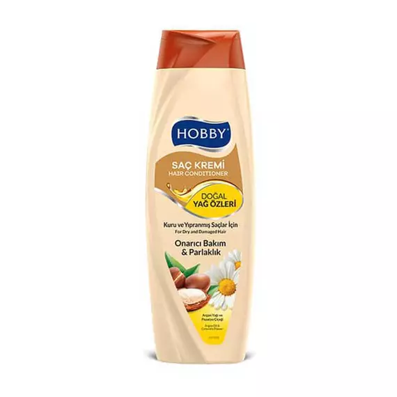 Hobby Conditioner Argan & Camomile/Easy Comb & Refining Look 600ml (Pack of 3)