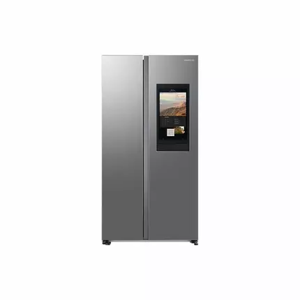 Samsung Refrigerator 635L with Sleek & Seamless Design, Side by Side, Digital Inverter, SpaceMax, DIT, Non-Plumb Dispenser, Auto Ice Maker Mirror Black RS64R53112A