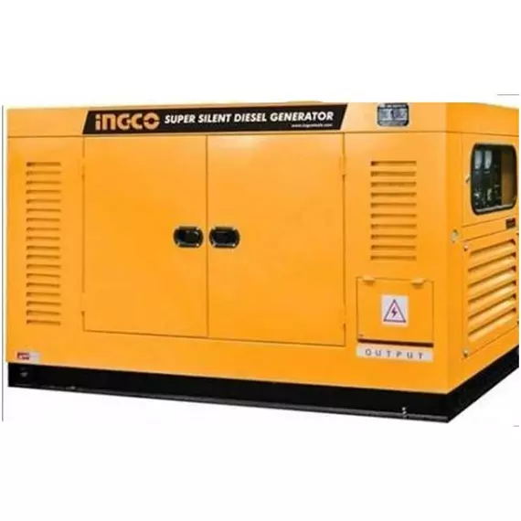 Ingco Super Silent Diesel Generator 20kW Single Phase Electric Start GSE150K1