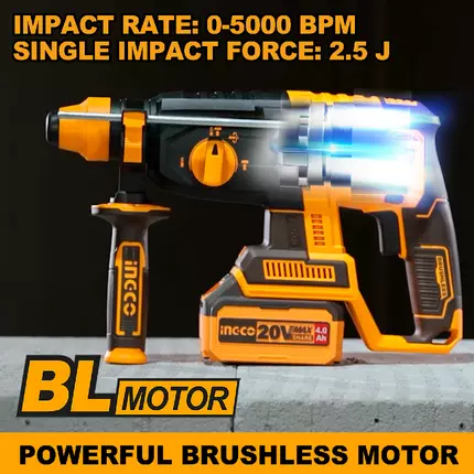 Ingco Inverter Gasoline Generator 4.0kW with 4 Stroke Air Cooled Engine, 12L Fuel Tank, Copper Coil Alternator GEI35006