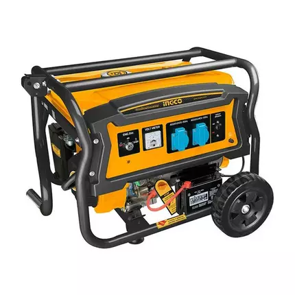 Ingco Petrol Generator 3.5kW 4 Stroke Pull & Electric Start GE35006ES