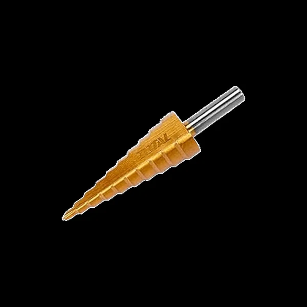 Total Drill Bit Step Drill Bit Wood, Metal, Plastic and Many Other Materials 4-22mm TAC8242201