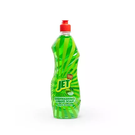Jet Dishwashing Liquid Soap Apple Blossom 1L (Pack of 12Pcs)