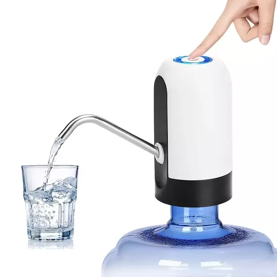 Electric Water Bottle Pump, USB Rechargeable Water Dispenser for 3-5 Gallon Bottles