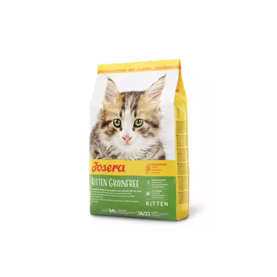Josera Kitten Grainfree Dry Cat Food Super Pemium for Pregnant, Lactating and Growing Cats 2kg (E-EX)