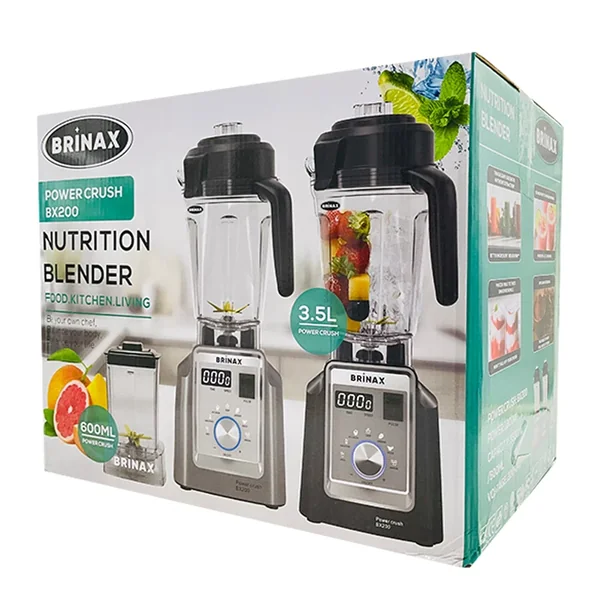 Brinax Blender 3.5L Multi-functional Stainless Steel Blades Powerful Motor 1800W BX200