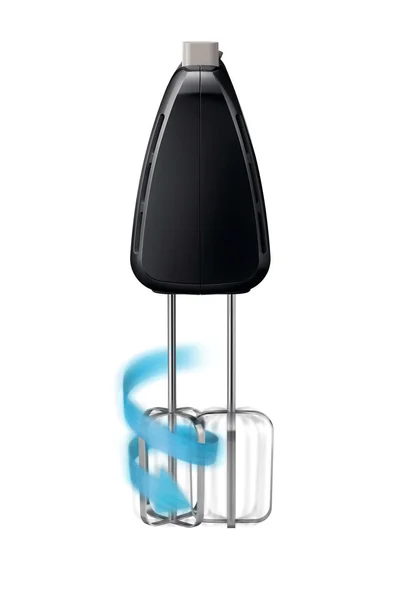 Philips Daily Hand Mixer 300W 5 Speed Black - HR3705/10