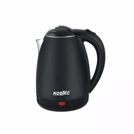 Kodtec Electric Kettle Jug 1.8L 1500W with Plastic Cover Black KT-6018b