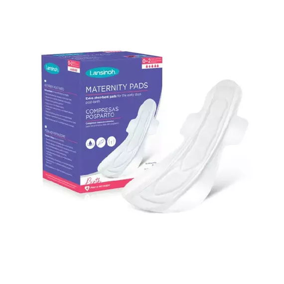 Lansinoh Maternity Pads Medium (0-2 Weeks) Pack of 12