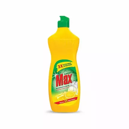 Max Lemon Dishwashing Liquid 750ml Regular