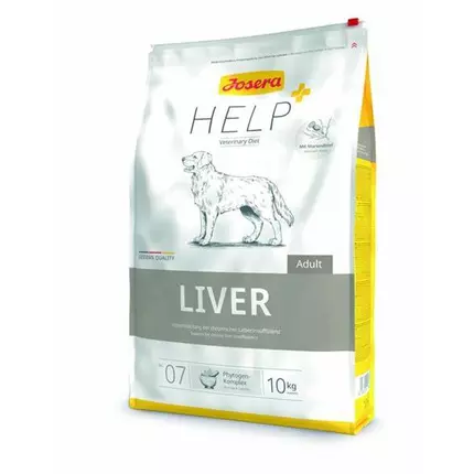 Josera Help Liver Dog dry 10kg Support chronic liver failure for adult dogs (E-EX)
