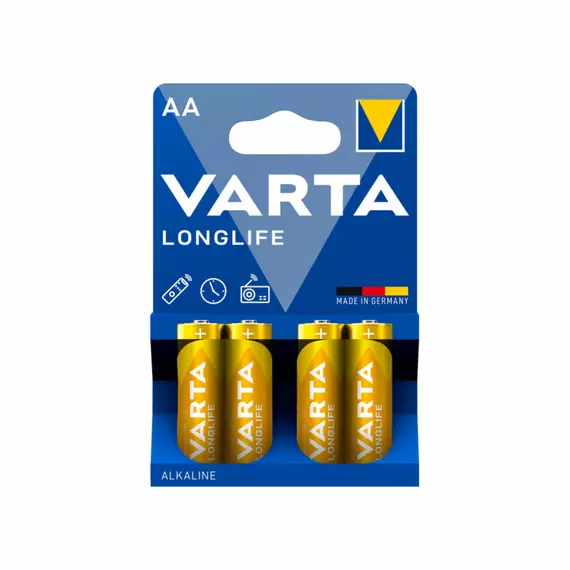 Varta Battery Longlife AA 4pcs 7377