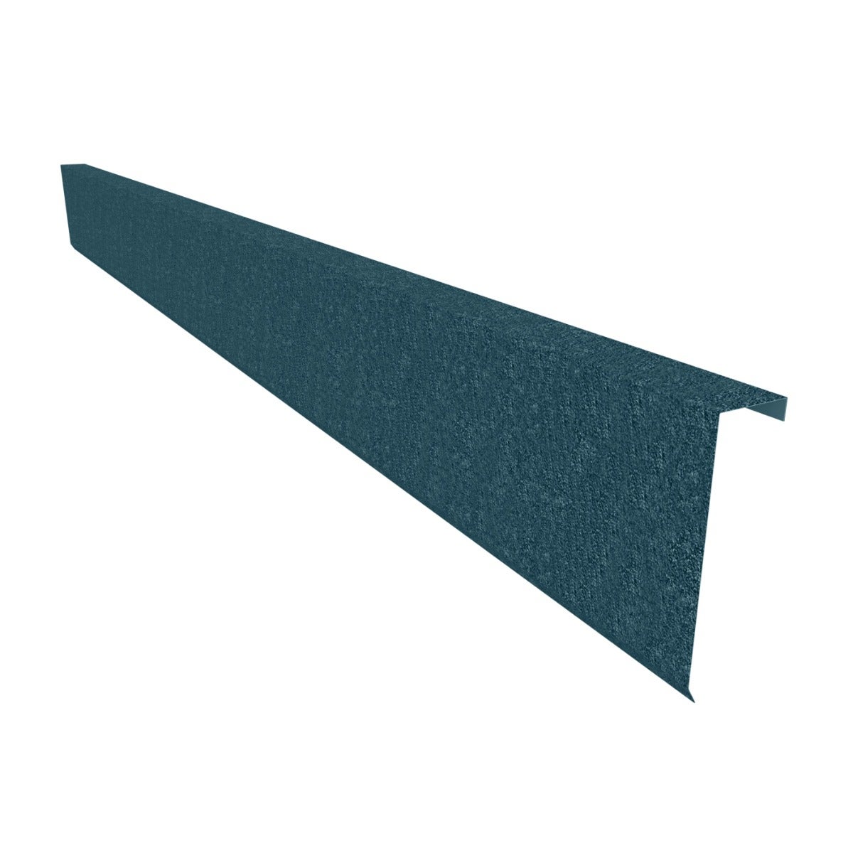 Alaf Barge Board Flashing for Stone-coated Roofing Tiles - Capri Blue