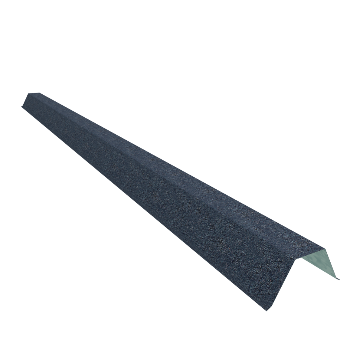 Alaf Ridge Flashing for Lifestile Stone-coated Roofing Tiles Charcoal Grey