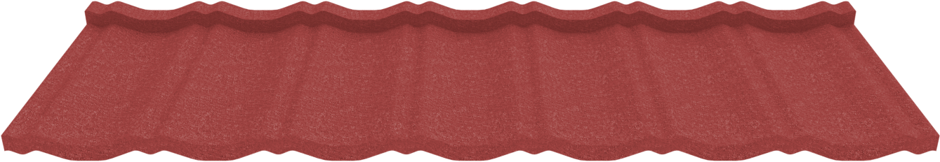 Alaf Lifestile Stone-coated Roofing Tiles - Wave Brick Red