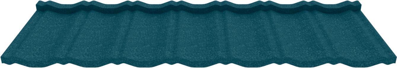 Alaf Lifestile Stone-coated Roofing Tiles - Supreme Capri Blue