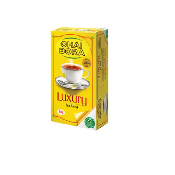 Chai Bora Luxury Blend Tea 50g (Pack of 24Pcs) (EX-E)
