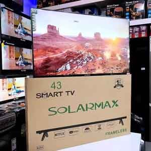 Solar Max Smart Tv 43 inch (Frameless)