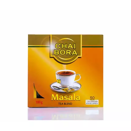 Chai Bora Masala Tea Bags 100g Pack of 24