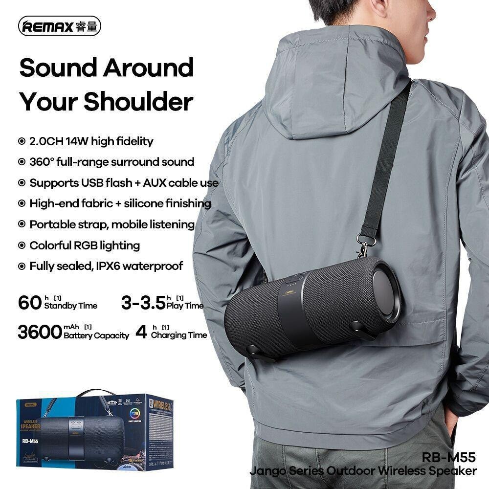 REMAX RB-M55 Portable Bluetooth Speaker