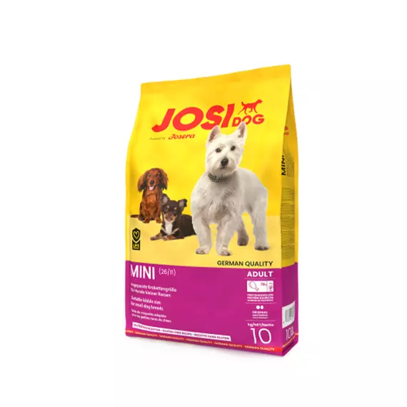 Josidog Mini Dry Dog Food Premium For Small Breeds 10kg (E-EX)
