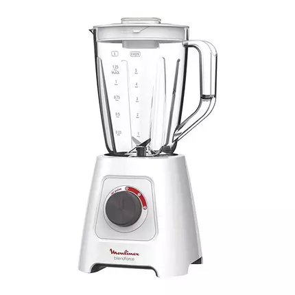 Moulinex Blender 600W Facilic Liquidizer 1.5Lwith Grinder LM422127