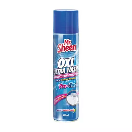 Mr Sheen Oxi Ultra Pre-Wash Collar & Cuff Aerosol 300ml SH1183