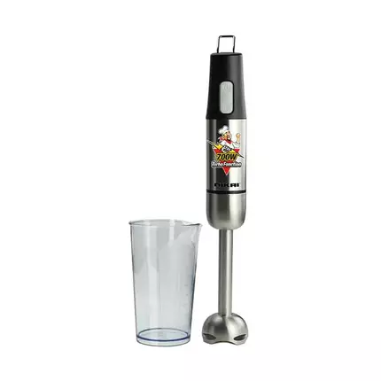 Nikai Hand Blender with Beaker 800W Stainless Steel Shaft With Turbo LED Indicator Speed Buttons NH8881X