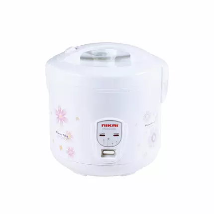 Nikai Rice Cooker 3.2L 1089W Aluminum Steamer Enhanced Double Thermostat Detachable Power Cord Non Stick Teflon Pot NR320A