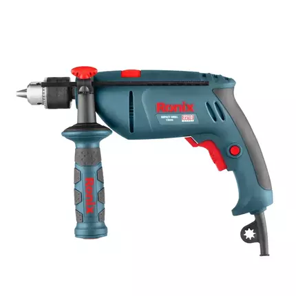 Ronix Keyed Electric Impact Drill Power Tools Set Drilling Machines Professional 220V 810W Cord Impact Drill Kit 13mm 2210