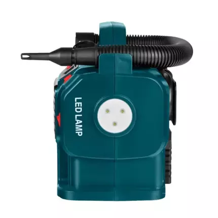 Ronix Mini Digital Compressor 160 PSI/11Bar (AC/DC) 220-240V/12V Portable Tire Inflator Pump with LED Light, Digital Pressure Gauge, Auto Shut-Off, Air Hose, Adapters for Cars, Bikes, Sports Balls, Ai