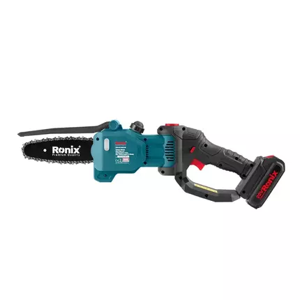 Ronix Cordless Chain Saw for wood cutting portable high cutting efficiency chain saw 20v 2A 8600
