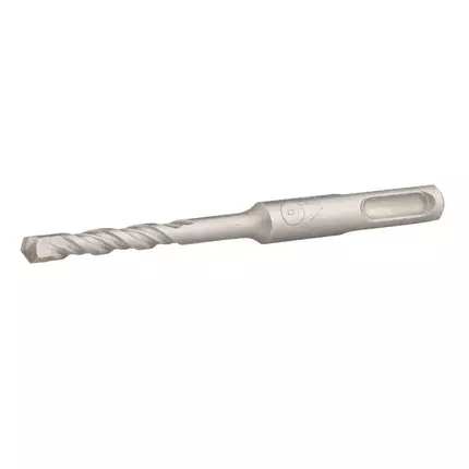 Ronix SDS Plus Drill Bit, 8*110, Tungsten Carbide Tip ideal tool that fits in most rotary drills. The body is made of high-quality steel, and the tungsten carbide tip increases the lifetime of the too
