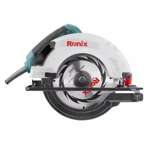 Ronix Power Circular Saw with Laser Guide - 2800W, 4600 RPM, and 235mm Blades, Model 4323, for Precision Cutting and Enhanced Performance.