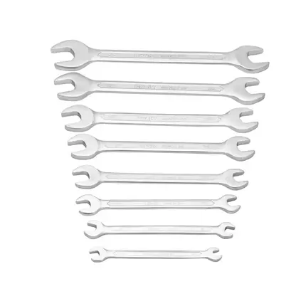 Ronix  Premium Quality Combination Spanner Set, 12Pcs, Cr-V "12pcs combination spanner with bag (6,8,10,11,12,13,14,15,17,19,22,24)" RH-2102