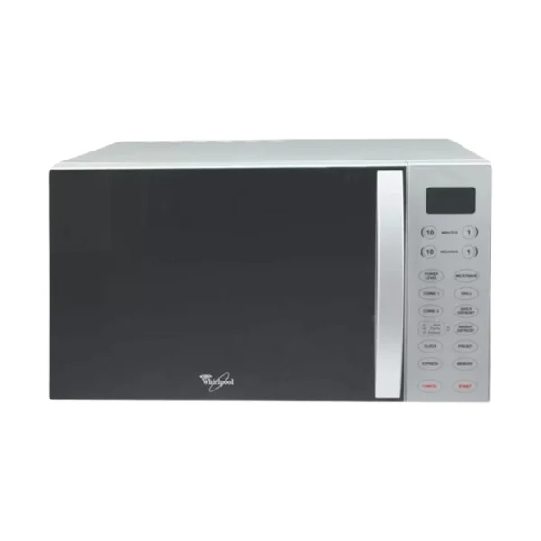 Whirlpool Microwave 30L with Grill 1100W + 850W – 6 Power Levels, Intelligent Thawing & Easy-to-Clean Design MWP 6110SL