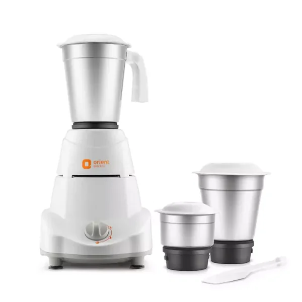 Orient Elite Super Mixer Grinder 500W with 3 Jars White/Silver