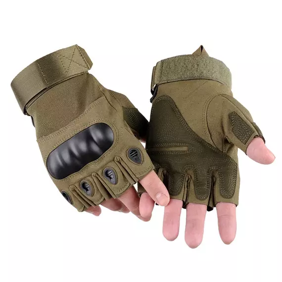 Men's Outdoor Cycling Tactical Gloves for Sports, Mountain Climbing, Fitness, and Boxing Training: Anti-Slip and Wear-Resistant Half Finger Design