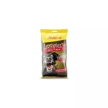 Josera Dog Treats Loopies with Beef 150g (Pack of 11Pcs) (E-EX)