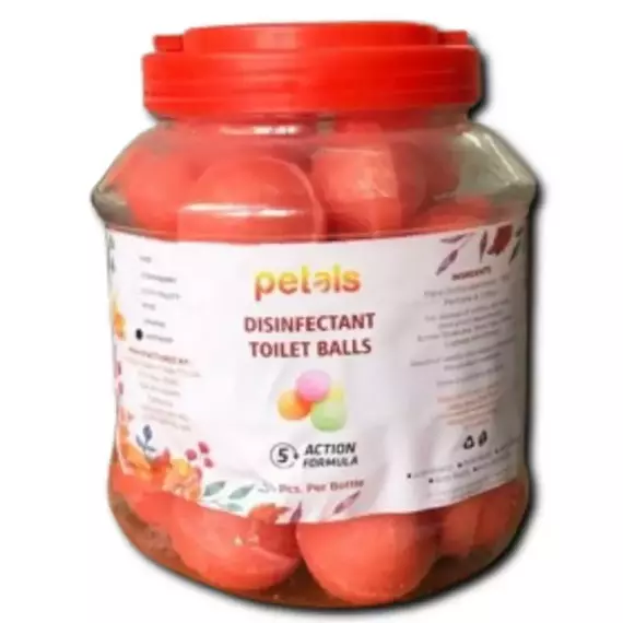 PETALS Disinfectant Toilet Balls (Pack of 30Pcs)