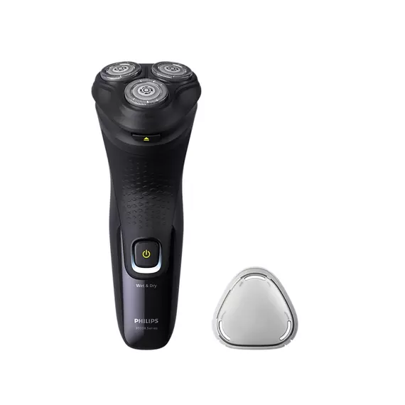 Philips Wet & Dry Electric Shaver 3000X Series with ComfortCut Blades, 3D Floating Heads, Anti-Corrosion Shaving System X3021